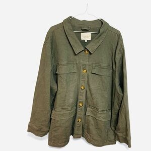 ANGELS Forever Young cotton chore jacket